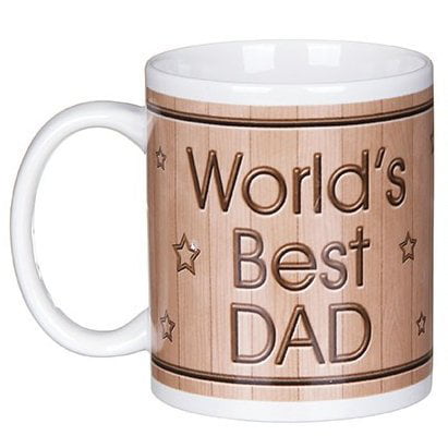World's Best Dad Mug And Coaster Set
