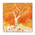 thumbnail image 1 of Fall Tree Bandana, Leafless Tree Autumn, Unisex Head and Neck Tie, by Ambesonne, 1 of 2