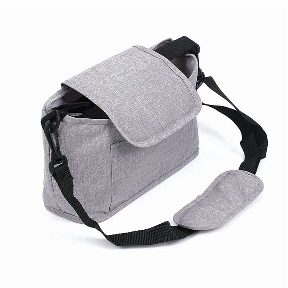 Baby Stroller Hanging Bag Large Capacity Baby Diaper Storage Bag Diaper Organizer Women's Shoulder Bags Portable Mommy Tote New
