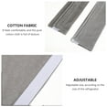 thumbnail image 3 of RUNROTOO 2Pcs Fridge Handle Covering Cotton Grey Anti-static Fingerprint Resistant Kitchen Use, 3 of 8