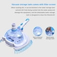 thumbnail image 4 of Pool Vacuum Cleaner, Swimming Pool Vacuum Head with Brush, for Above Ground Pools, Spas, Ponds, Inground, 4 of 8