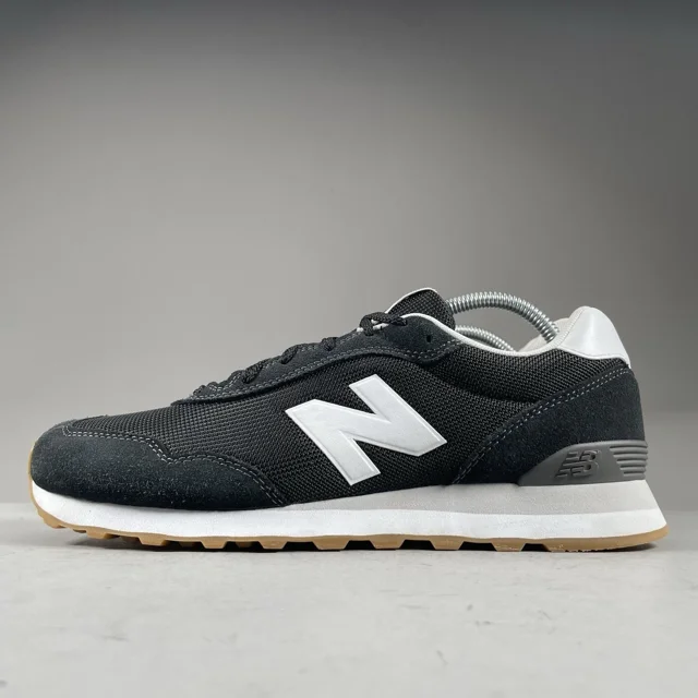 New Balance 515 V3 Mens Size 13 D Black White Running Sneakers Casual Shoes EUC