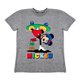 thumbnail image 1 of Playera Para Niño Disney Mickey Mouse Cuello Redondo Manga Corta Talla 6 Gris Jaspe, 1 of 2