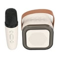 thumbnail image 1 of Portable Karaoke Machine for Kids Adults, Mini BT Powerful Sound Karaoke Speaker with Microphone, Small Speaker with LED Lights for Family, Home, Party, 1 of 7