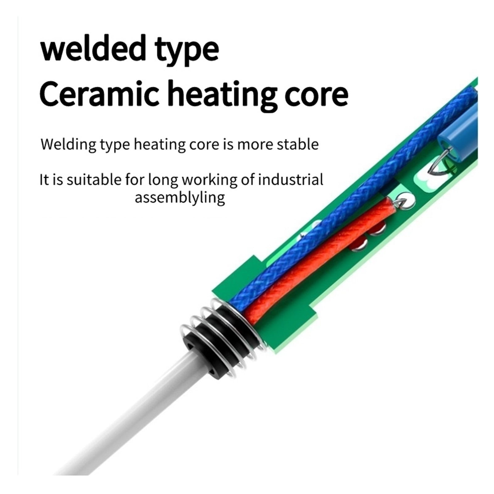206D Heating Soldering Iron Staion Compatibled C210 Solder Iron Handle Electronic Welding Rework Station ,High Temperature Resistant