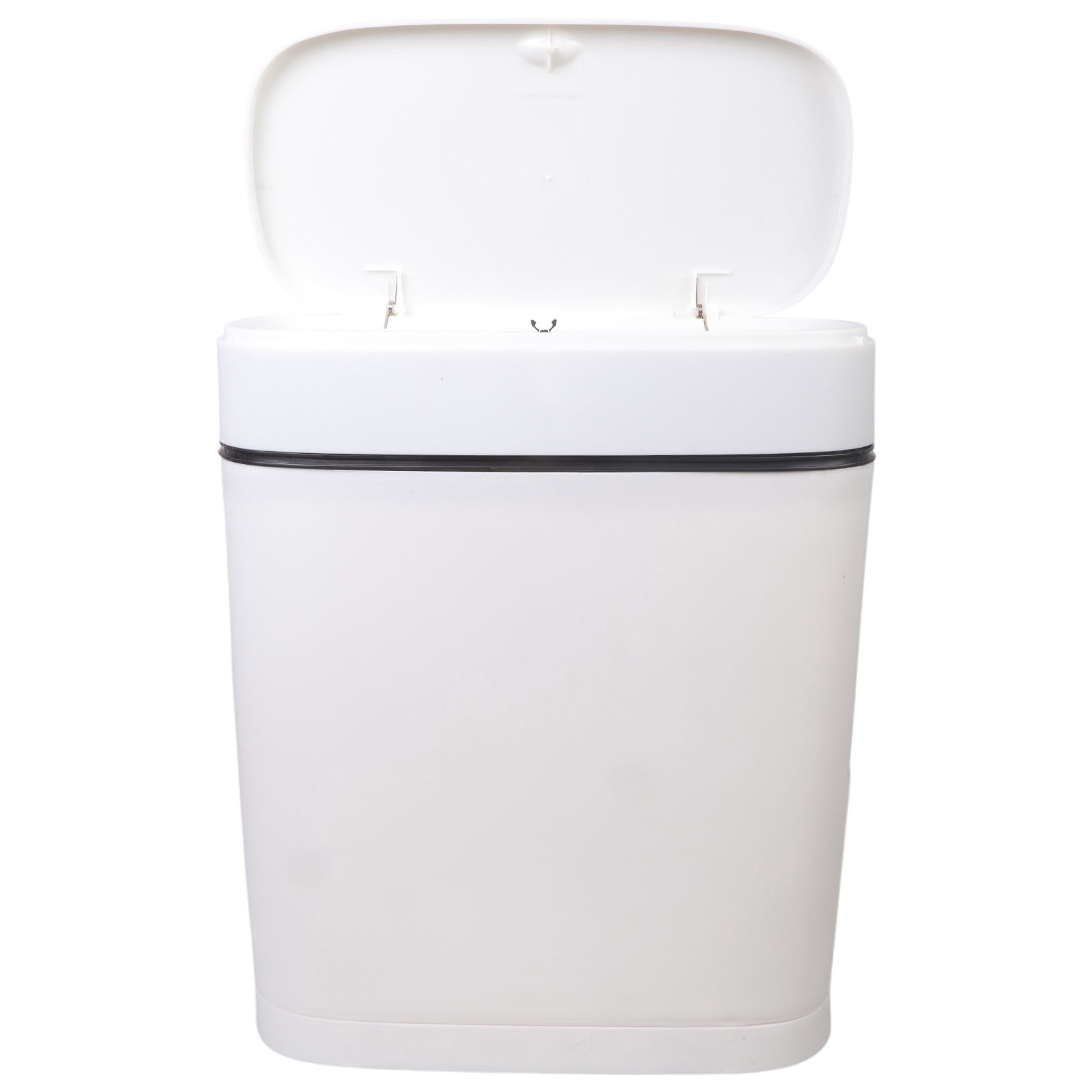 Giaone Sleekly 14L Bathroom Waste Container Trash Can With Attached Toilet Brush