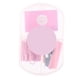 thumbnail image 1 of Mini grapadora portátil que ahorra esfuerzo, pequeña y bonita, con grapa y clip para oficina y escuela, color rosa Sakura, 1 of 12