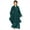 Green, variant on IBTOM CASTLE Kids Girls Muslim Abaya Dress Long Sleeve Chiffon Islamic Kaftan Robe Open Front Cardigan Prayer Dress with Hijab 11-12 Years Brown