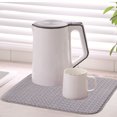 thumbnail image 2 of CSChome Draining Mat Strong Water Absorption Dish Drying Mat Quick Dry Hanging Hole Kitchen Supplies, 2 of 7