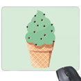 thumbnail image 1 of Green Oatmeal Ice Illustration Mouse Pad Non-Slip Rubber Mousepad Game Office, 1 of 3