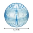 thumbnail image 4 of NOVELAR Clear Plastic Pet Activity Ball, 4 inch, Prevents Escapes While Allowing Natural Movement, Ideal for Hamster Playtime and Daily Exercise, 4 of 7
