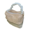 thumbnail image 1 of Bolso de hombro tejido, bolso de hombro tejido de paja, bolso de señora informal, bolso de hombro tejido optimizado para la excelencia, 1 of 9