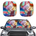 thumbnail image 4 of HENGFAYNew logo Pare-Soleil Polynésien Deux Pièces Fournitures Automobiles, 4 of 7