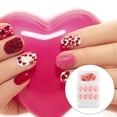 thumbnail image 3 of Seitruly Uñas postizas Perfect Matching Jelly Rubber Uña falsa Ligero Viscosidad fuerte Paster ajustable para manicura Art Juegos de manicura tipo 12 F741, 3 of 6