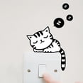 thumbnail image 3 of Lovely Cat Pattern Light Switch Sticker For Bedroom Decoration, 3 of 5