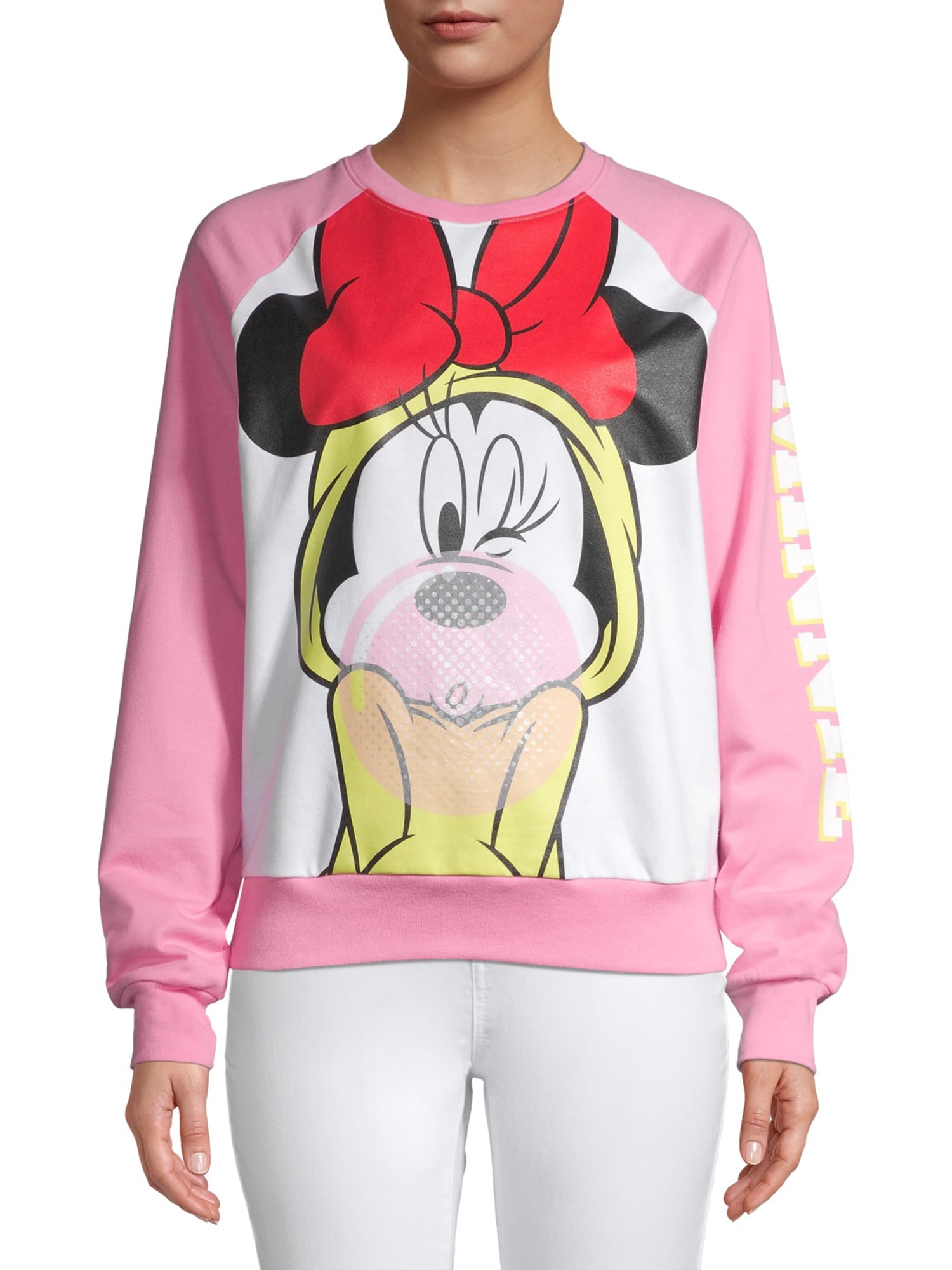 Minnie Mouse Juniors? Bubblegum Sweatshirt