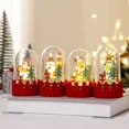 thumbnail image 2 of 1pc LED Mini Christmas Lantern, 4.3"x2.3" Christmas Decoration, Exquisite Ornament, Christmas LightsSnowmanNosize Gao Jinjia unisex, 2 of 2