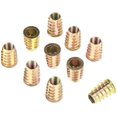 thumbnail image 1 of 10 Pcs M10 x 25mm Hex Drive Head Furniture Zinc Alloy WireNut,Type Threaded Hex Socket Screw, 1 of 5