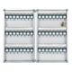 thumbnail image 2 of Caja de seguridad para llaves, llaves para llaves, organizador de llaves fácil de montar, caja de seguridad Posición de 48 teclas, 2 of 9