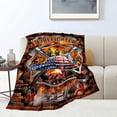 thumbnail image 3 of Firefighter Gifts Fire Fighter Throw Blanket Soft Fleece Flannel Bedding Fireman Gifts for Men Boys Girls Lovers Adults Stuff for Couch Sofa Bed Room Decor, 3 of 8