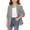 Grey, variant on mgoYE Girls Blazer Jacket Teen Open Front 3/4 Sleeve Blazers Kids Graduation Formal Suit Jackets with Pockets One Button(Grey,4-5 Years)