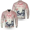 thumbnail image 3 of Every Fart is Love Note Siberian Husky Guilty Face Happy Valentine's All Over Print 3D Baseball Jacket Husky Dog Lover Gifts Bomber Jacket Softball - 01016, 3 of 6