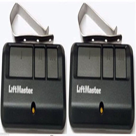 893LM 2-Pack LiftMaster 3 Button Remote Garage Gate Security 2.0 myQ 953ESTD