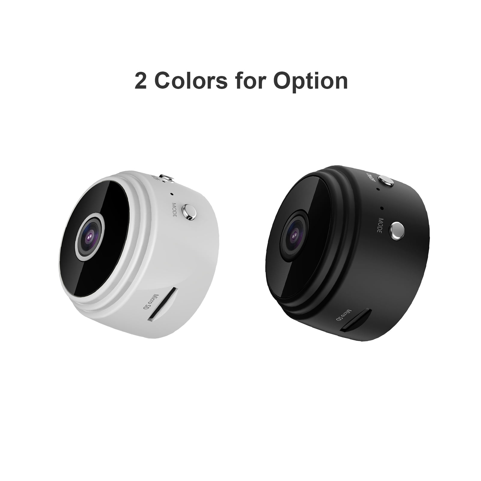 Fesjoy 1080P WiFi Mini Camera Video Cam Camcorder 150° Wide Angle IR Night Vision Motion Detection 128GB Extended Memory 240mAh Battery for Baby Animal Monitoring Home Security
