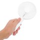 thumbnail image 3 of Ventilador Pequeño De Mano Ventilador Pequeño De Mano Ventilador Portátil De Velocidad Del Viento Ajustable Para Acampar Senderismo (Blanco), 3 of 3