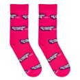 thumbnail image 2 of Crazy Socks for Men, Bubbleyum, Bubble Gum, Funny Colorful Prints, Large, 2 of 6
