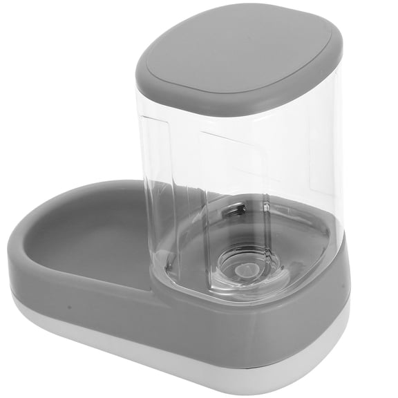 OUNONA Pet Water Dispenser Food Feeder Automatic Water Feeding Station for Cats and Small Medium Large Dogs
