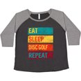 thumbnail image 3 of Inktastic Disc Golfer Eat Sleep Disc Golf Repeat Women's Plus Size T-Shirt, 3 of 5