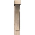 thumbnail image 2 of Ekena Millwork 5 1/2"W x 24"D x 32"H Thorton Block Smooth Bracket w/ Offset Brace, Douglas Fir, 2 of 25