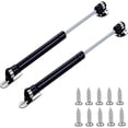 thumbnail image 1 of WWS-10" Length Gas Strut, 20N/4.4 lb Hydraulic Air Prop Lift Support Cabinet Hinge Kitchen Cabinet Door Air Spring Door Impact Cabinet Hinge Black, (2 Sets), 1 of 4