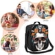 thumbnail image 5 of Disketp Flower Horn Skull A Bolsa Térmica Estampada para Almuerzo, Lonchera para Hombres y Mujeres Adultos, 5 of 7
