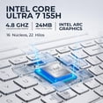 thumbnail image 3 of Laptop AI PC Ultrabook HUAWEI MateBook 14 Intel Core Ultra 7 155H 16GB LPDDR5X 1TB SSD Pantalla Touch 14.2" OLED 2.8K Teclado Español W11H-E NPU Capacidad de IA Portabilidad y Autonomía, 3 of 6