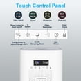 thumbnail image 2 of FRESHDEW Smart Air Purifier for Large Rooms up to 2500 Sq.ft, HEPA Air Purifiers for Pet Dander&Odor, Dust, Pollen, Wildfire/Smoke, AP401, White, 2026 New, 2 of 9