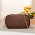 thumbnail image 1 of LNGOOR Mini Chevron Chain Crossbody Bag, 1 of 7