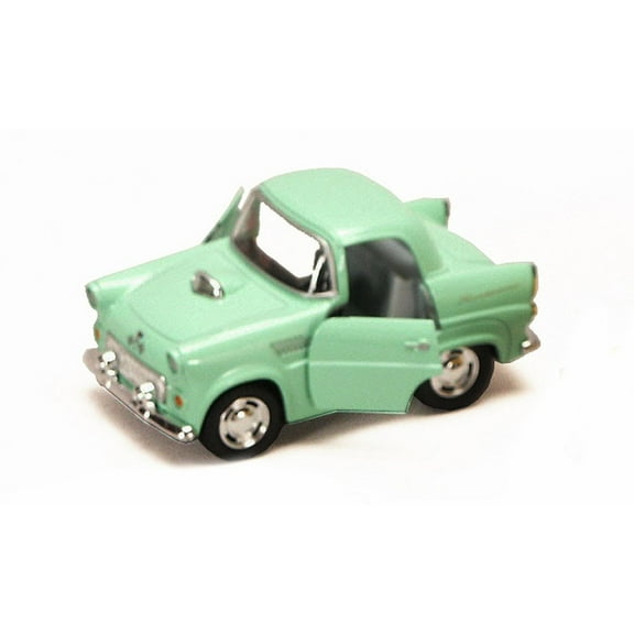 1955 Ford Thunderbird, Green - Kinsmart 4022D - 4" Diecast Model Toy Car (Brand New, but NOT IN BOX)