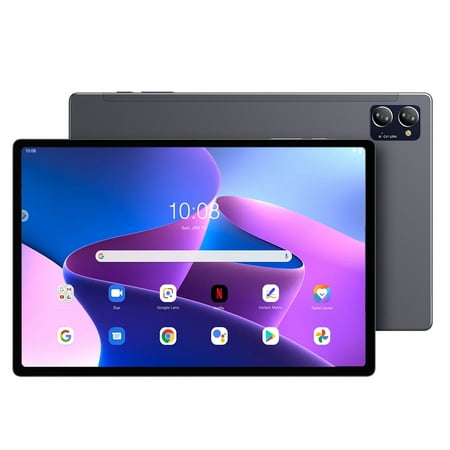 CHUWI Hipad Xpro 10.51" Tablet,128GB ROM 6GB RAM,Micro SIM,Octa-Core Processor,Android 12,GPS LTE Dual WIFI,Gaming/Workstation Tablet,FM,IPS Display,Phablet Unlocked