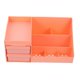 thumbnail image 2 of Drawer Type Cosmetics Holders Desktop Organizer For Professionals In Pink For Bathroom 1Set, 2 of 4