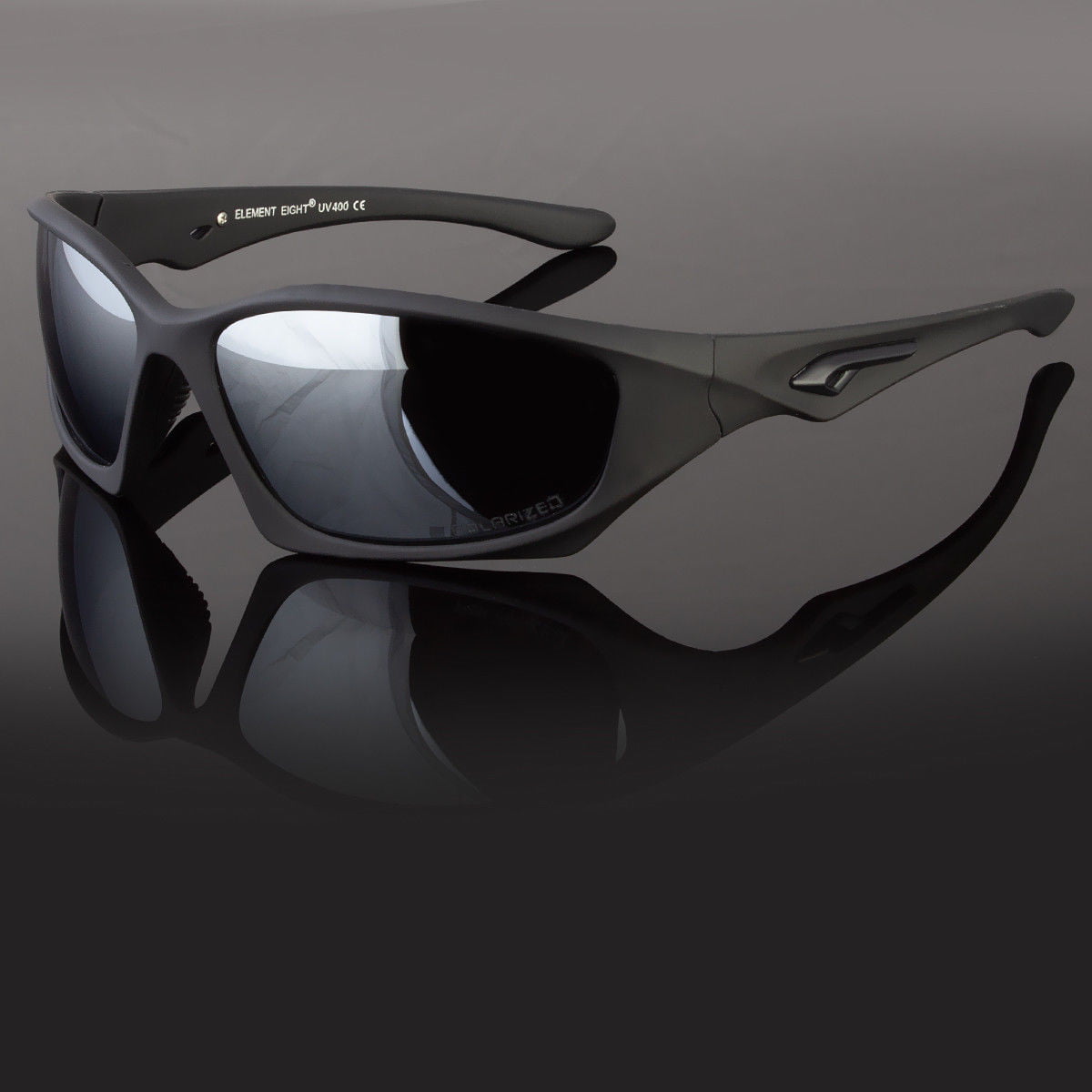 New Polarized Wrap Around Men Glasses Outdoor Sports Eyewear Driving Sunglasses
