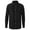 #2 Black, variant on Lolmot Gothic Shirt for Men, Medieval Steampunk Stage Performance Costume Black Long Sleeve Lapel Court Shirts Halloween Cosplay Blouses