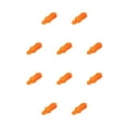 thumbnail image 1 of 10 piezas de abrazaderas de cuerda de viento Yuarrent para toldos Naranja, 1 of 6