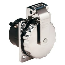 Marinco 6371EL - 50A Stainless Steel Inlet