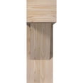 thumbnail image 2 of Ekena Millwork 7 1/2"W x 22"D x 22"H Traditional Block Smooth Bracket w/ Offset Brace, Douglas Fir, 2 of 25
