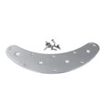 thumbnail image 1 of Bass Control Plate 4 Hole Metal Sturdy Stable Jazz Switch Control Plate Bass Replacement Part Silver, 1 of 4