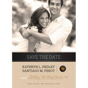 Rustic Tag Standard Save the Date