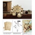 thumbnail image 4 of Robot Music Box Wooden 3D Puzzle Model Building Kit Adult DIY Kids Set Building Crafting Set Birthday Gift Boy Girl, 4 of 6