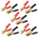thumbnail image 1 of Lot de 10 pinces de câble de batterie en cuivre pur 50 A, outil de test électrique pour voiture, 1 of 4
